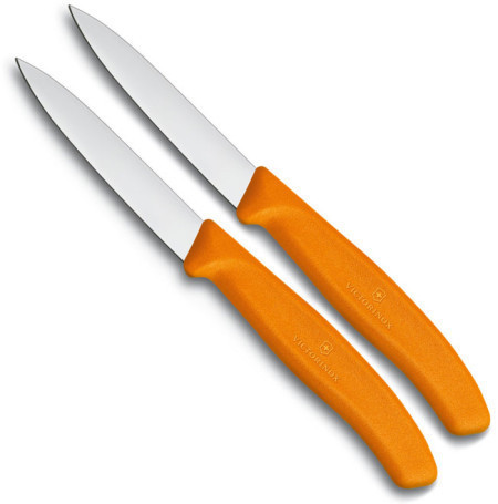 Victorinox kuhinjski nož ravan 8cm 2/1 narandžasti ( 6.7606.L119B )