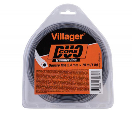 Villager silk za trimer 3.0mm X 15m - Duo core - četvrtasta nit ( 068393 ) - Img 1