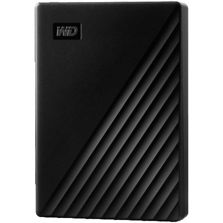 WD 6TB, USB 3.2 My Passport Black HDD External ( WDBR9S0060BBK-WESN )