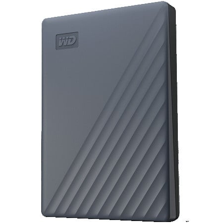 WD 6TB, USB 3.2 My Passport Grey HDD External ( WDBY3J0060BGY-WESN )