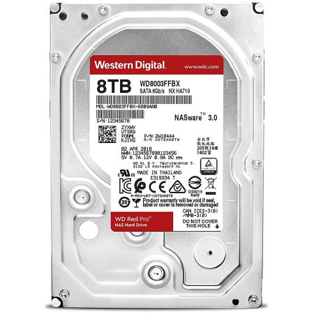 WD 8TB red pro 256MB 7200rpm SATA 3 WD8003FFBX ( WD8003FFBX ) - Img 1