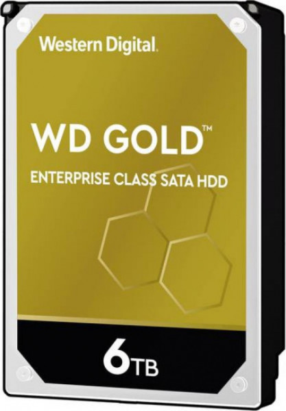 WD HDD 6TB WD6003FRYZ SATA 3.5 7200 256MB 24x7 gold - Img 1