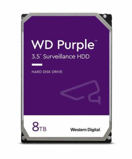 WD HDD purple 8TB (WD84PURU-64B5AY0) - Img 1