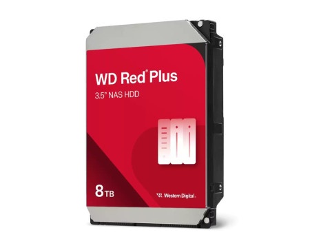 WD wd80efpx 8tb 3.5" sata iii 256mb intellipower red plus hard disk