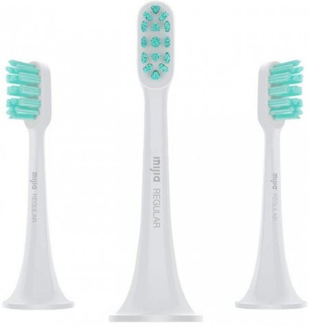 Xiaomi Mi Electric toothbrush head, 3-pack,regular, light grey - Img 1