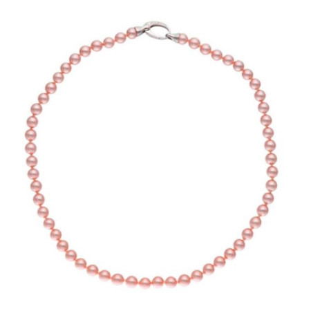 Ženska majorica eternal roza biserna ogrlica 6 mm ( 09853.44.2 n40.021.1 )