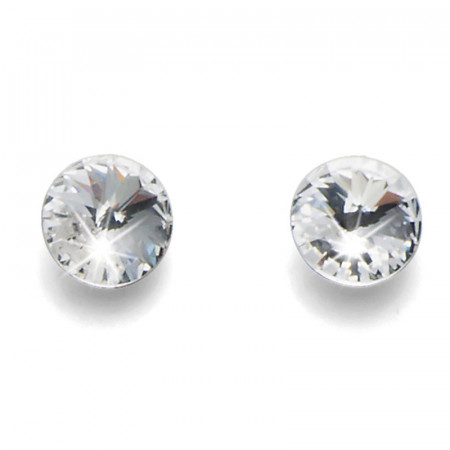 Ženske oliver weber fine cut mini crystal mindjuše sa swarovski belim kristalom ( 21013 ) - Img 1