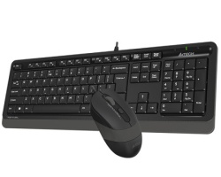 A4 tech f1010 fstyler usb yu siva tastatura + USB sivi miš -2