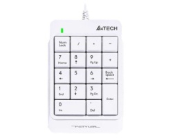 A4 tech FK13P Fstyler Numerička USB bela tastatura