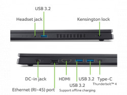 Acer nitro ANV15-51 noOS/15.6"FHD IPS/ i5-13420H/ 8GB/512GB SSD/ GF RTX3050-6GB/FPR/ backlit/crna laptop ( NH.QNCEX.00D ) - Img 4