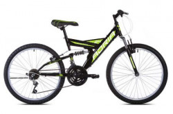 Adria dakota bicikl 24"/18h crno-zelena16"HT ( 916246-16 )