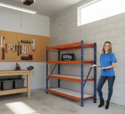 Alberg Metalna regal 183x180x60 Heavy Duty 4x500kg ( 10B-O )