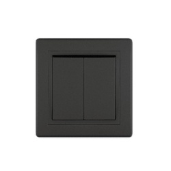Aling-Conel Sklopka serijska 10A 250V crna soft ( ALC606.E1E1 )