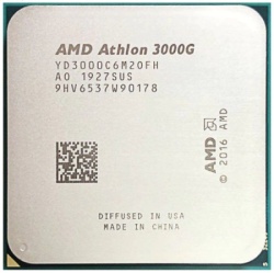 Amd athlon yd3000c6m2ofh 3000g 2c/4t 3.5ghz, 5mb,cpu am4