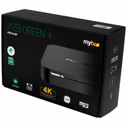 Amiko prijemnik IPTV, android OS, 2/16GB, 4K, WiFi - A9 green+ - Img 5