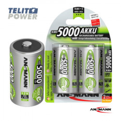 Ansmann punjiva NiMH 1.2V 5000mAh D / HR20 Tip 5000 ( cena po komadu ) ( 4050 ) - Img 1