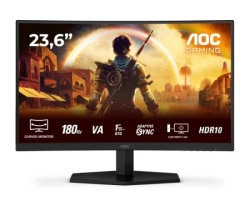 Aoc c24g42e va/zakrivljeni/fhd/1920x1080/180hz/4ms gtg/hdmix2, dp/adaptive sync/vesa/crna Monitor 23.6" ( 24879 )