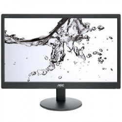 AOC LED E970SWN (18.5, 16:9, 1366x768, LED, 200 cdm2, 20M:1, 5 ms, 9050°, VGA) black, 3y monitor ( E970SWN )  - Img 1