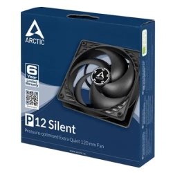 Arctic P12 Silent black ACFAN00130A Ventilator kuciste 120mm ( 112-0014 )