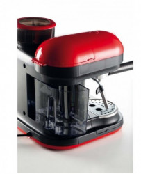 Ariete AR1318BKRD moderna, espresso aparat,crno crveni - Img 2