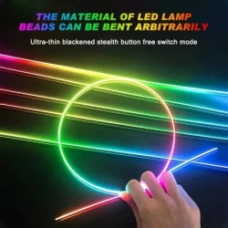 Auxito rgb ambijentalno osvetljenje za enterijer automobila fwd-rgb-1t18 ( AUX026 )