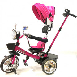 Babyland tricikl sa tendom i ručkom met.Y-TS5548 roze ( 066819 ) - Img 3