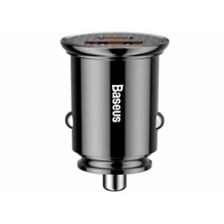 Baseus Autopunjač  Usb A/Type C 30W crna ( 999906 )-3