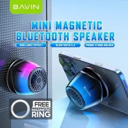 Bavin bm-23 magnetic blth stereo zvučnik crna ( 90509 )
