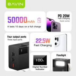 Bavin powerbank 50000mAh 22.5W crna ( 90309 ) - Img 6