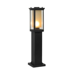 BB Link Stubni fenjer 1xE27 IP44 crni ( E250502 )