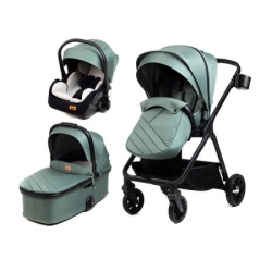 Bbo kolica za bebe 3u1 (a5) mamamia - green ( A5GREEN )
