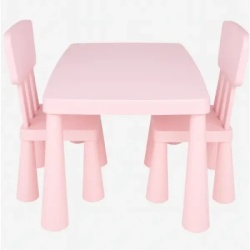Bbo set deciji sto i stolice - roze ( 533.920292 )