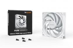 Be quiet bl111 pure wings 3 120mm pwm high-speed white case cooler - Img 2