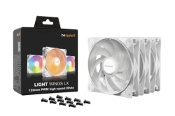 Be quiet BL125 Light Wings LX 120mm Triple-Pack White Case Cooler -1