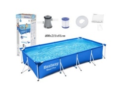Bestway 56424 Bazen steel pro, filter p. 400x211x81cm ( 1669 )
