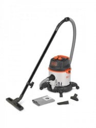 Black & Decker BXVC20XTE usisvač mokro - suvi 1400W 20Lit metalni rezervoar utičnica za alat - Img 2