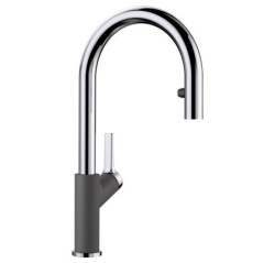 Blanco slavina carena-s vario silgranit look stena siva/hrom hd ( 521359 )