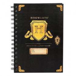 Blue Sky Harry Potter - A5 Wiro Notebook - Hogwarts Shield ( 060203 )