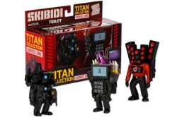 Bonkers Skibidi toilet titan 3 pack ( BONK13003 )