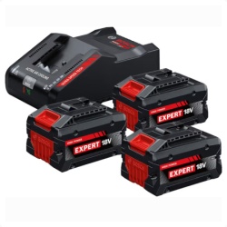 Bosch akumulatorski set 3xEXBA 18V-80 baterije i EXAL 18V-160 punjač ( 0615V0005R )