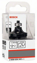 Bosch glodala za zaobljavanje 8 mm, R1 10 mm, L 16,5 mm, G 57 mm ( 2608628342 ) - Img 3