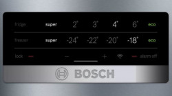 Bosch kombinovani/NoFrost/E/438(330+108)/203x70x66cm/inox frižider ( KGN49XIEA ) - Img 5
