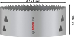 Bosch PRO Multi Material testera za otvore, 121 mm, sa navojem ( 2608901539 )
