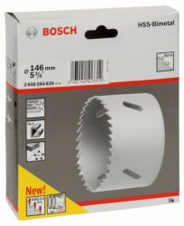 Bosch testera za otvore HSS-bimetal za standardne adaptere 146 mm, 5 3/4" ( 2608584839 )