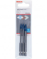 Bosch trodelni set burgija za tvrde keramičke pločice HEX-9 hard ceramic 5, 6, 8mm ( 2608579511 )