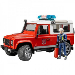 Bruder Džip Land rover vatrogasni sa vatrogascem ( 025960 )