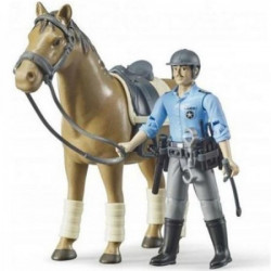 Bruder Figura policajac sa konjem ( 625078 ) - Img 1