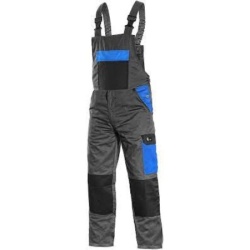 Canis Radne pantalone na tregere phoenix cronos sivo-plave, vel.60 ( 55118 )