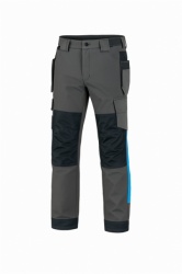 Canis Radne pantalone naos sivo-crne hv plava vel.48 ( 61089 )