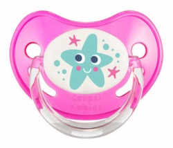 Canpol babies varalica orthodontic silicone 0-6m (1 pc) 22/506 love & sea - pink ( 22/506_pin )